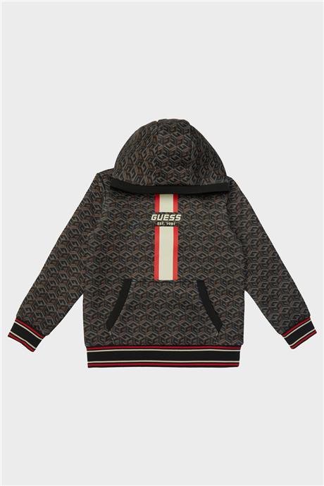Guess Erkek Çocuk Kahverengi Sweatshirt