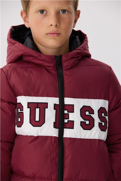 Guess Erkek Çocuk Kırmızı Mont
