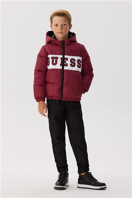 Guess Erkek Çocuk Kırmızı Mont