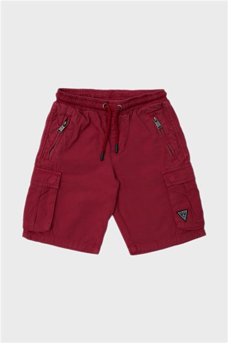 Guess Erkek Çocuk Kırmızı Şort