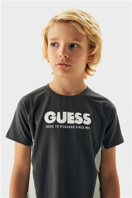 Guess Erkek Çocuk Koyu Yeşil T-Shirt