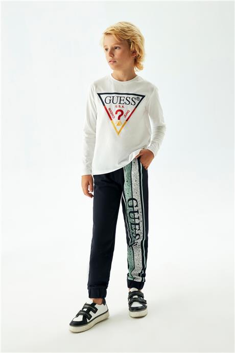 Guess Erkek Çocuk Lacivert Eşofman Altı