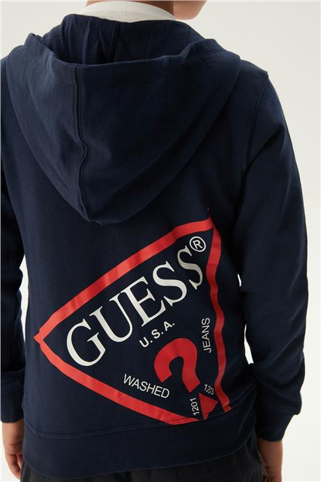Guess Erkek Çocuk Lacivert Eşofman Üstü