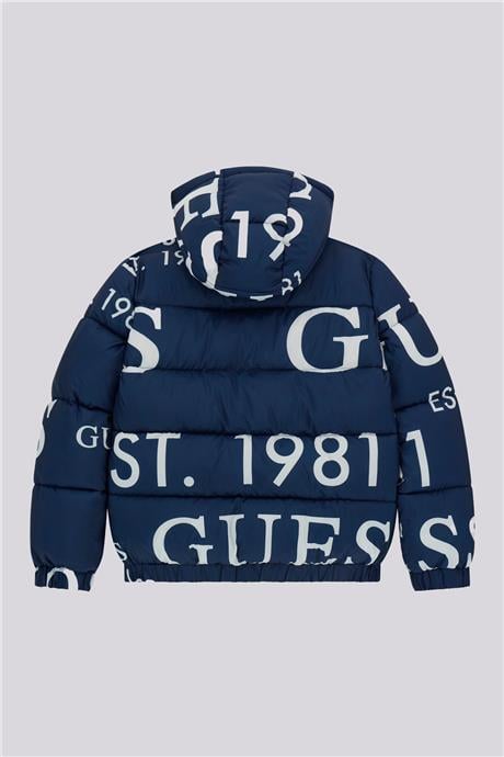 Guess Erkek Çocuk Lacivert MontGuess Erkek Çocuk Lacivert Mont