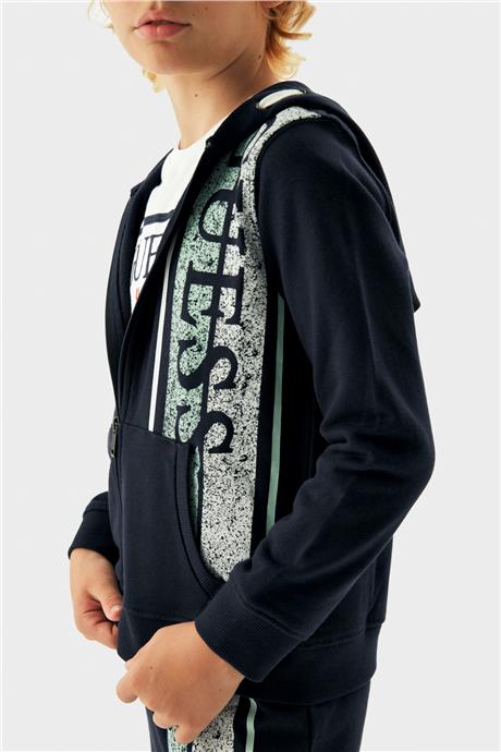 Guess Erkek Çocuk Lacivert Sweatshirt