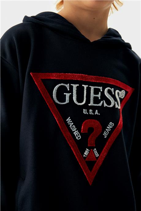 Guess Erkek Çocuk Lacivert Sweatshirt