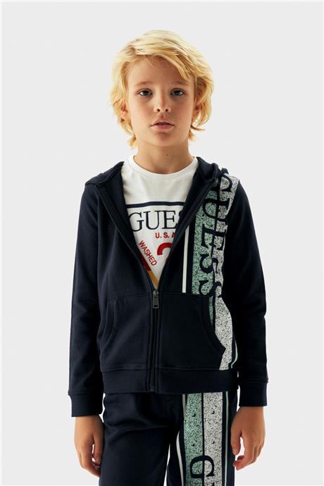 Guess Erkek Çocuk Lacivert Sweatshirt