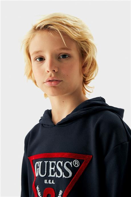 Guess Erkek Çocuk Lacivert Sweatshirt
