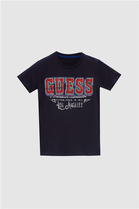 Guess Erkek Çocuk Lacivert T-Shirt