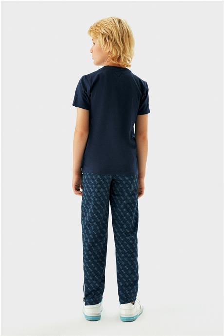 Guess Erkek Çocuk Mavi Eşofman Altı