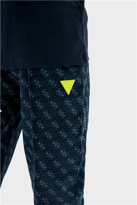 Guess Erkek Çocuk Mavi Eşofman Altı
