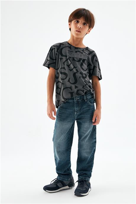 Guess Erkek Çocuk Mavi Jean Pantolon