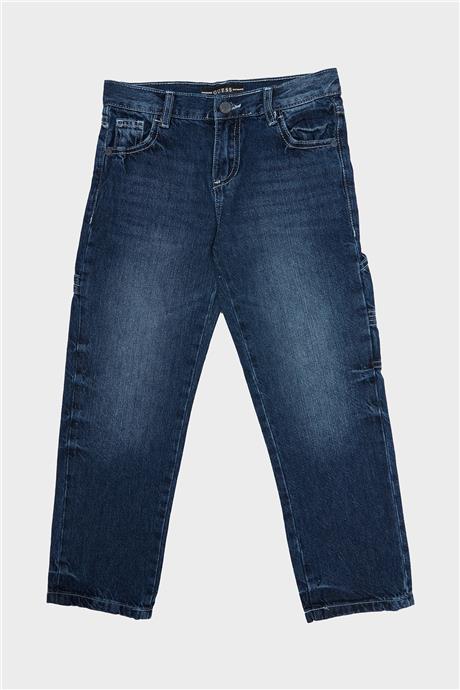 Guess Erkek Çocuk Mavi Jean Pantolon