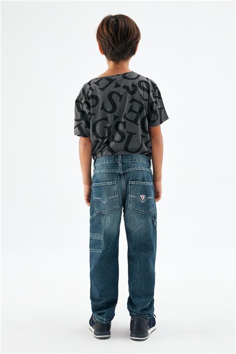 Guess Erkek Çocuk Mavi Jean Pantolon