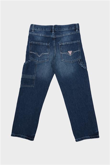 Guess Erkek Çocuk Mavi Jean Pantolon