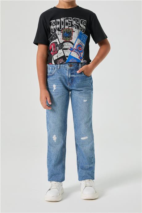 Guess Erkek Çocuk Mavi PantolonGuess Erkek Çocuk Mavi Pantolon