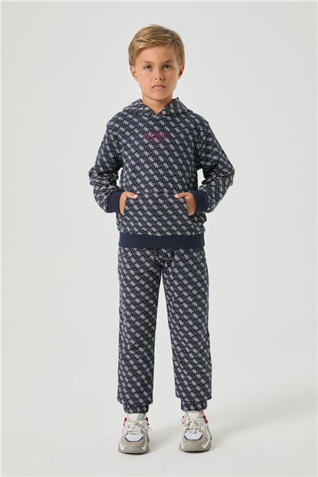 Guess Erkek Çocuk Mavi SweatshirtGuess Erkek Çocuk Mavi Sweatshirt