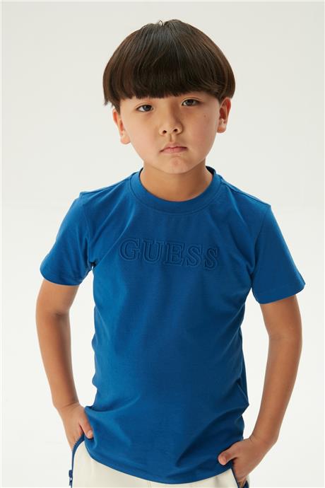 Guess Erkek Çocuk Mavi T-Shirt