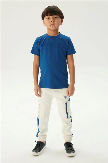 Guess Erkek Çocuk Mavi T-Shirt