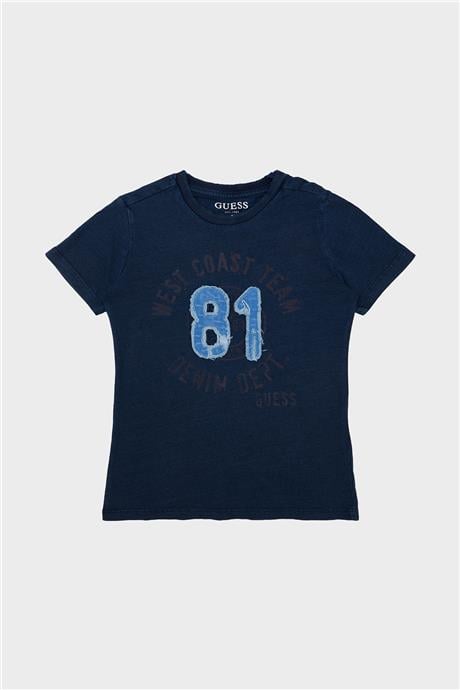 Guess Erkek Çocuk Mavi Tshirt