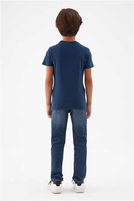 Guess Erkek Çocuk Mavi Tshirt