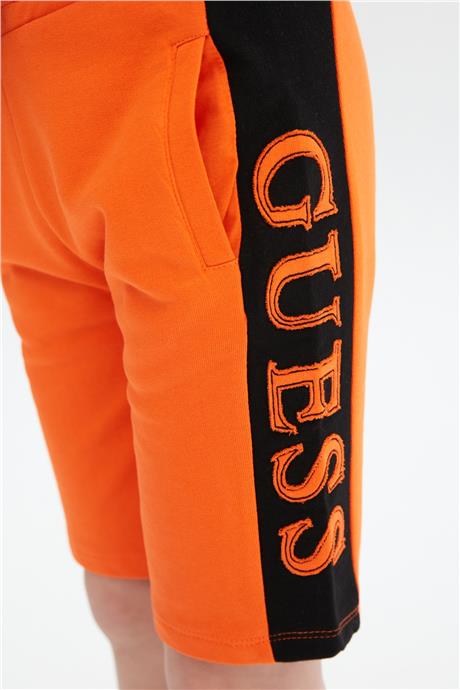 Guess Erkek Çocuk Oranj Şort