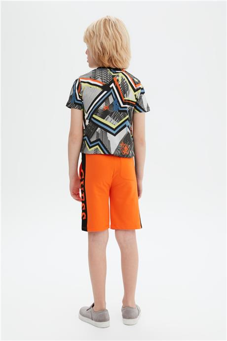 Guess Erkek Çocuk Oranj Şort