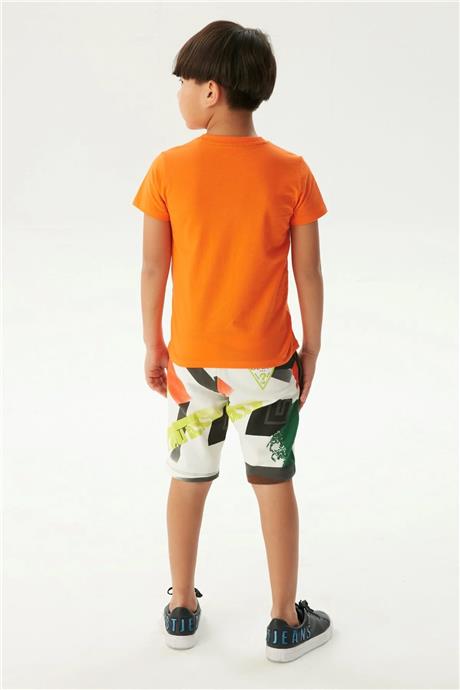 Guess Erkek Çocuk Oranj T-Shirt