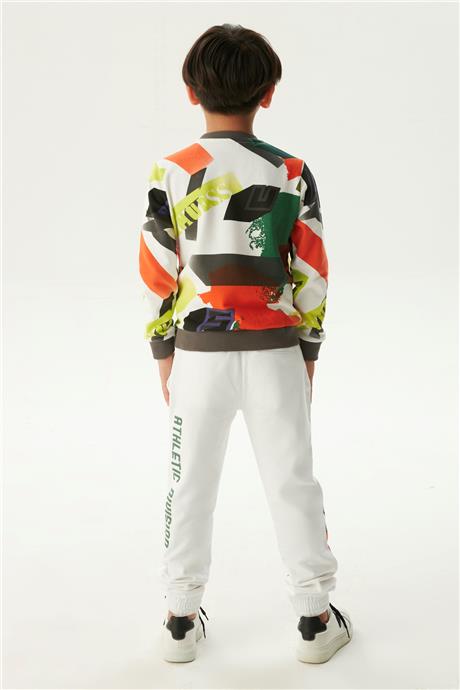 Guess Erkek Çocuk Renkli Sweatshirt