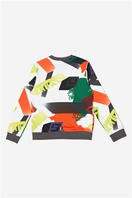 Guess Erkek Çocuk Renkli Sweatshirt