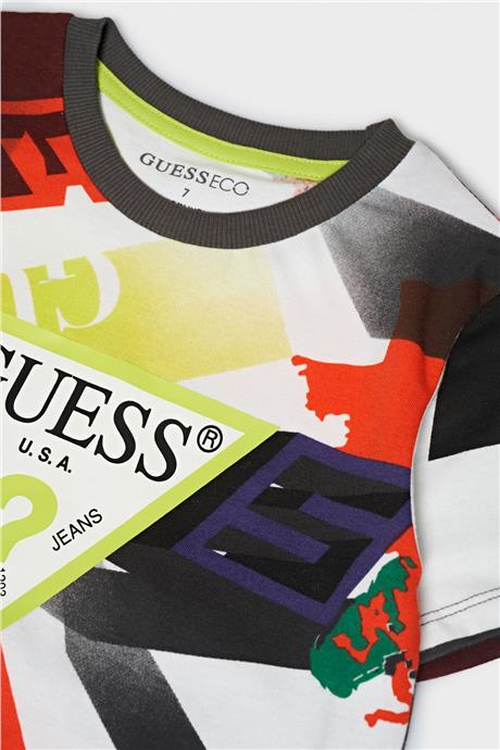 Guess Erkek Çocuk Renkli T-Shirt