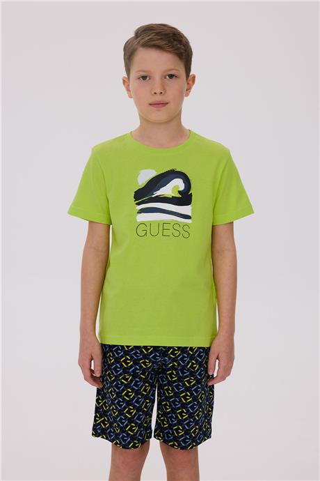Guess Erkek Çocuk Sarı TshirtGuess Erkek Çocuk Sarı Tshirt
