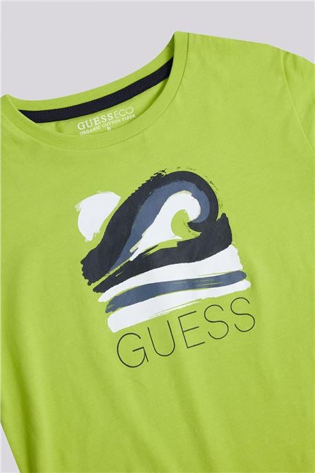 Guess Erkek Çocuk Sarı TshirtGuess Erkek Çocuk Sarı Tshirt