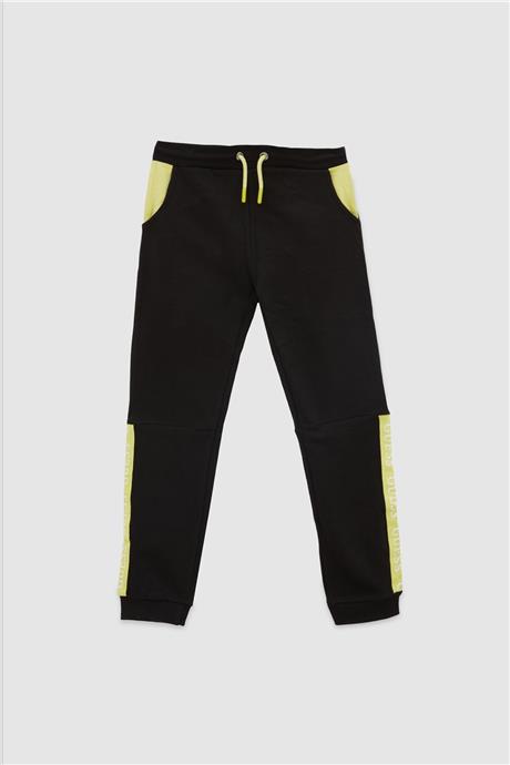 Guess Erkek Çocuk Siyah Eşofman Altı