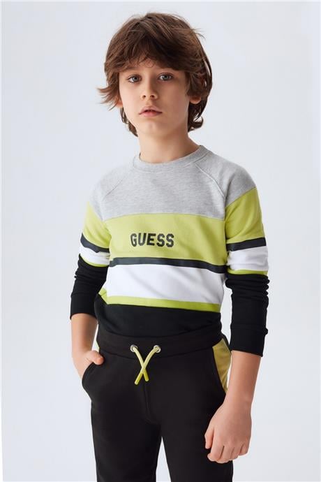 Guess Erkek Çocuk Siyah Eşofman Altı