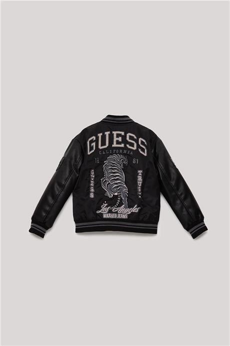 Guess Erkek Çocuk Siyah Mont