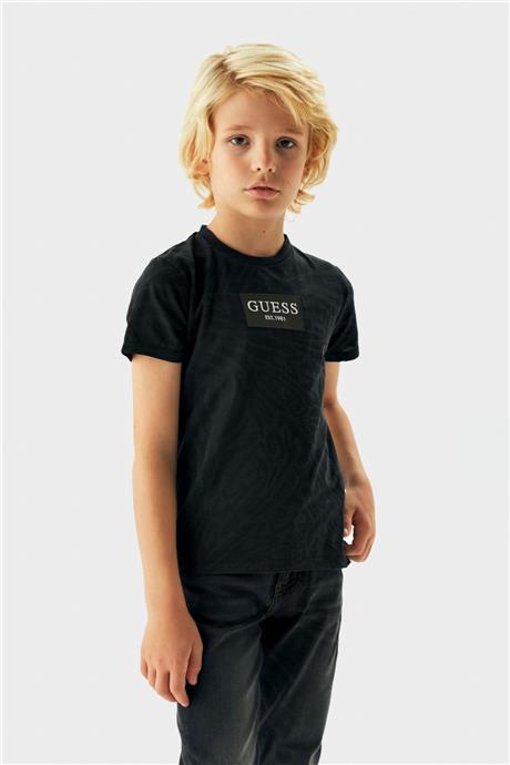 Guess Erkek Çocuk Siyah Pantolon