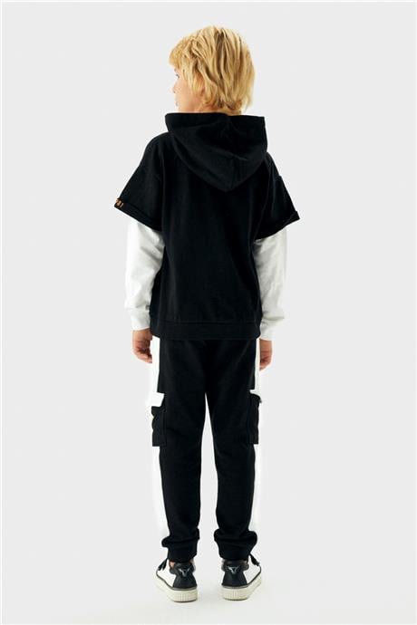 Guess Erkek Çocuk Siyah Sweatshirt