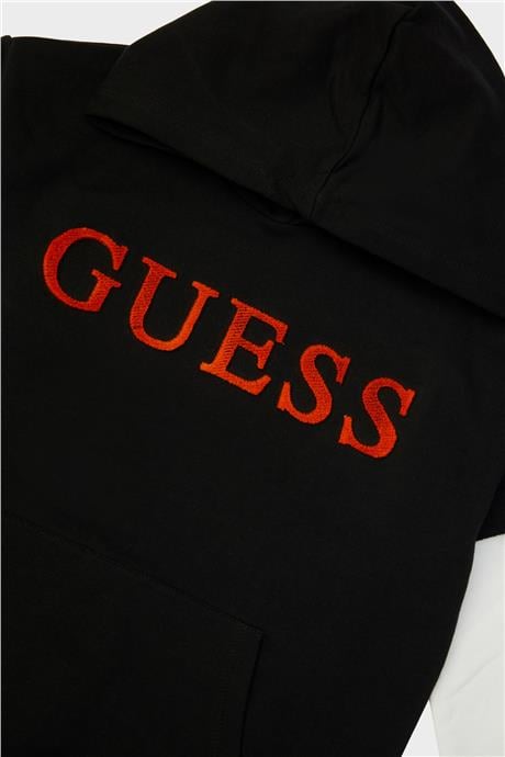 Guess Erkek Çocuk Siyah Sweatshirt
