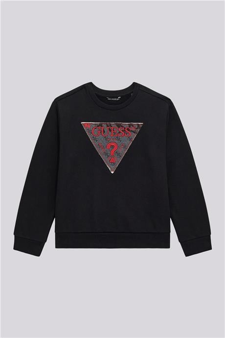 Guess Erkek Çocuk Siyah SweatshirtGuess Erkek Çocuk Siyah Sweatshirt