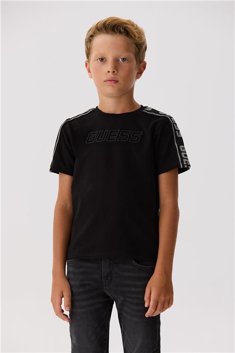 Guess Erkek Çocuk Siyah T-Shirt