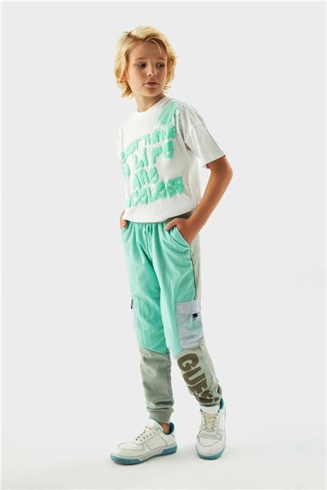 Guess Erkek Çocuk Yeşil Eşofman Altı