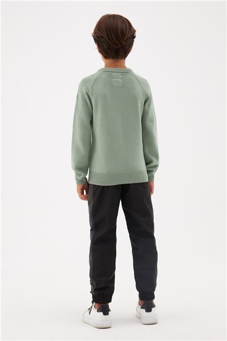 Guess Erkek Çocuk Yeşil Kazak