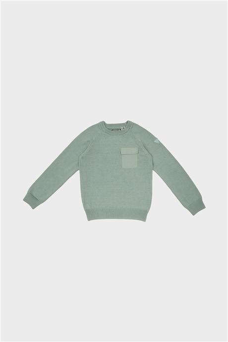 Guess Erkek Çocuk Yeşil Kazak