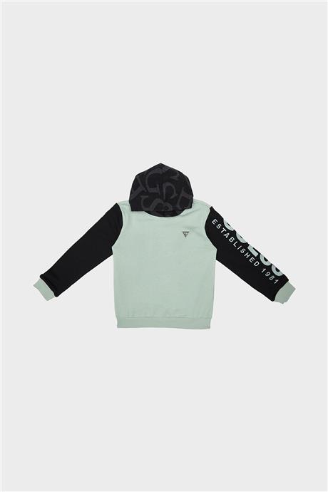 Guess Erkek Çocuk Yeşil Sweatshirt