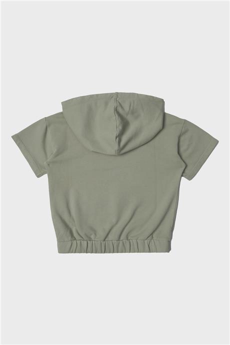 Guess Kız Çocuk Açık Yeşil T-Shirt