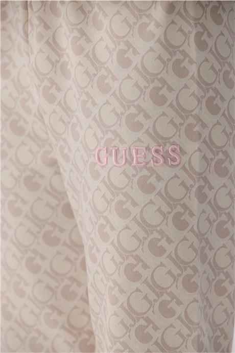 Guess Kız Çocuk Bej Eşofman Altı