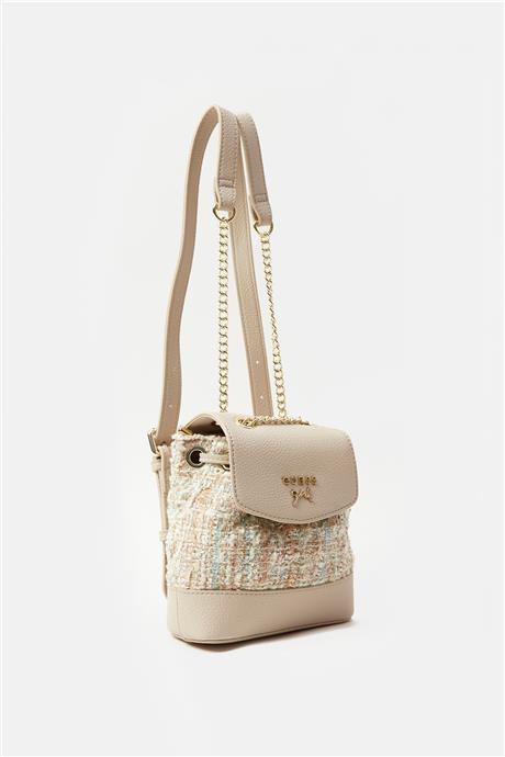 Guess Kız Çocuk Bej Sırt Çantası