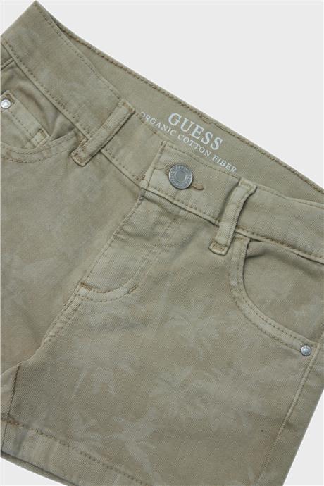 Guess Kız Çocuk Bej Şort