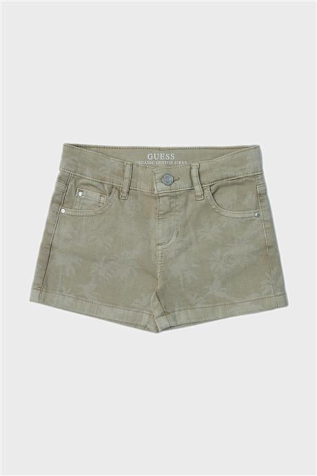 Guess Kız Çocuk Bej Şort
